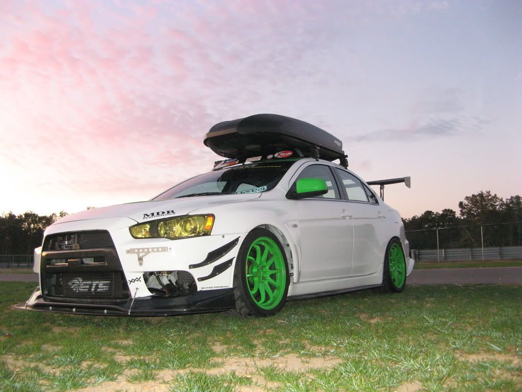 New roof rack on my X Mitsubishi Lancer Evolution Forum